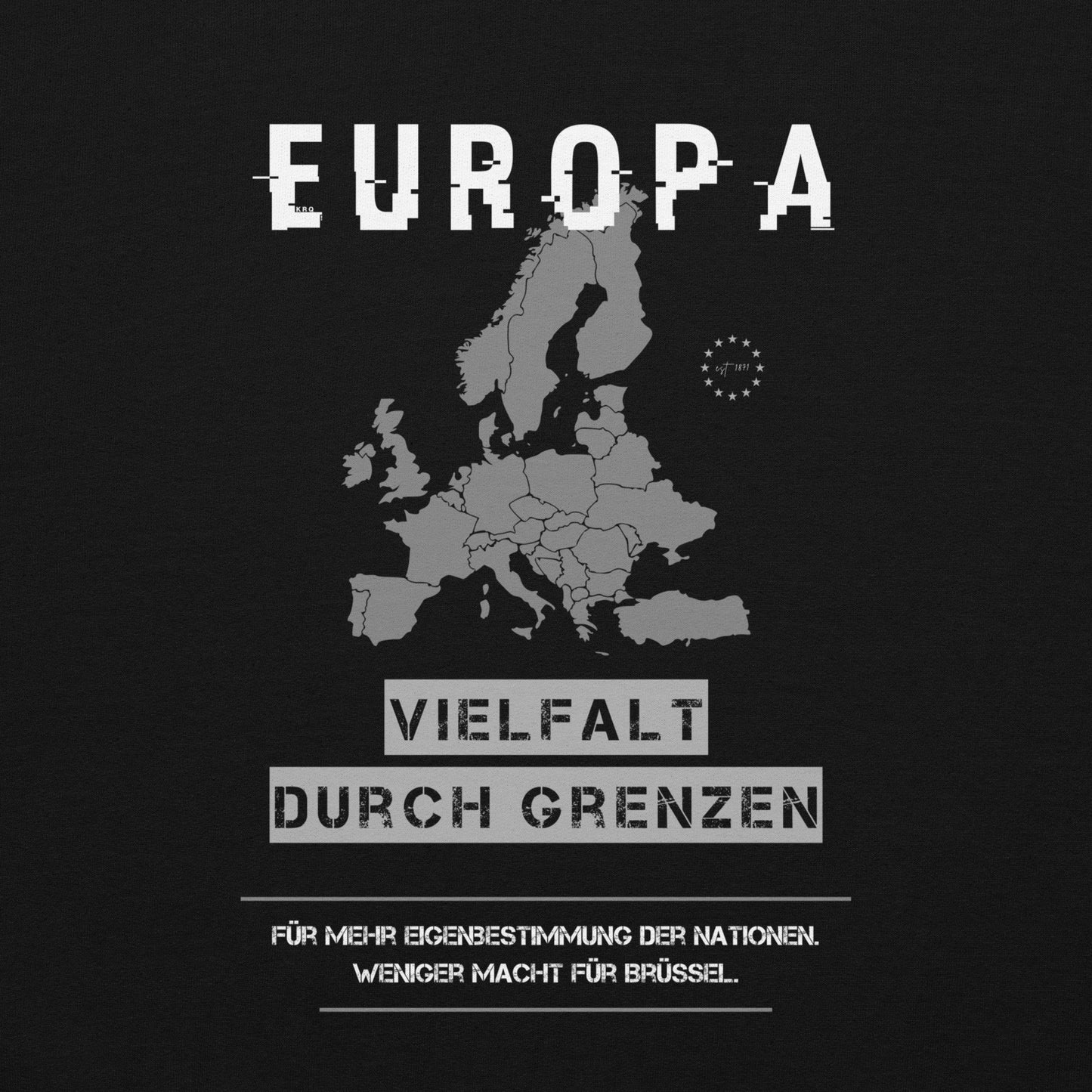 Europa – Vielfalt durch Grenzen (Pullover)