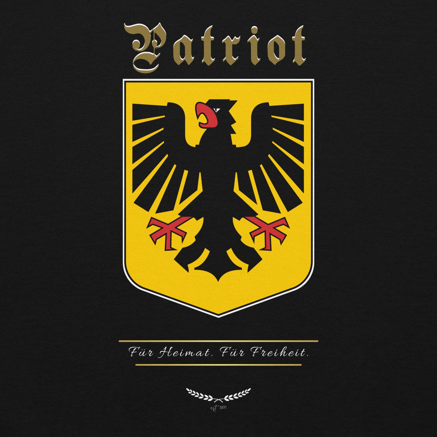 Patriot – Für Heimat. Für Freiheit. (Pullover)