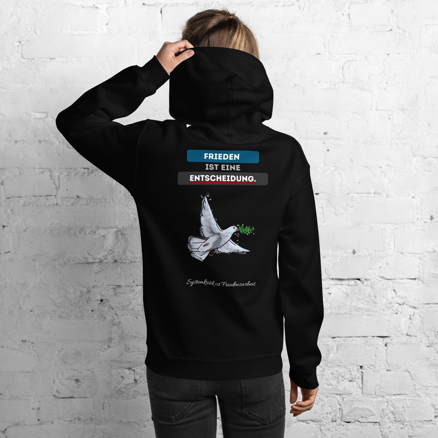 Frieden ist eine Entscheidung (Pullover)