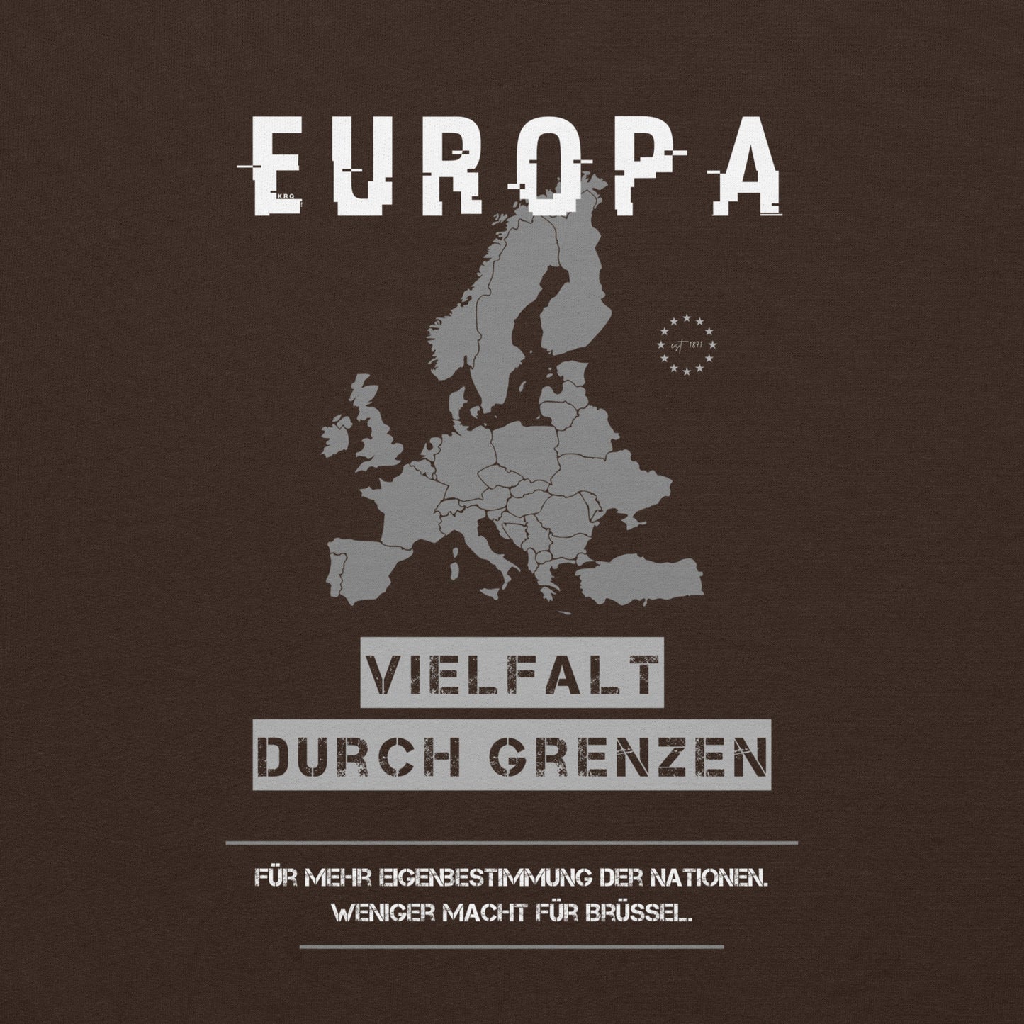 Europa – Vielfalt durch Grenzen (Pullover)