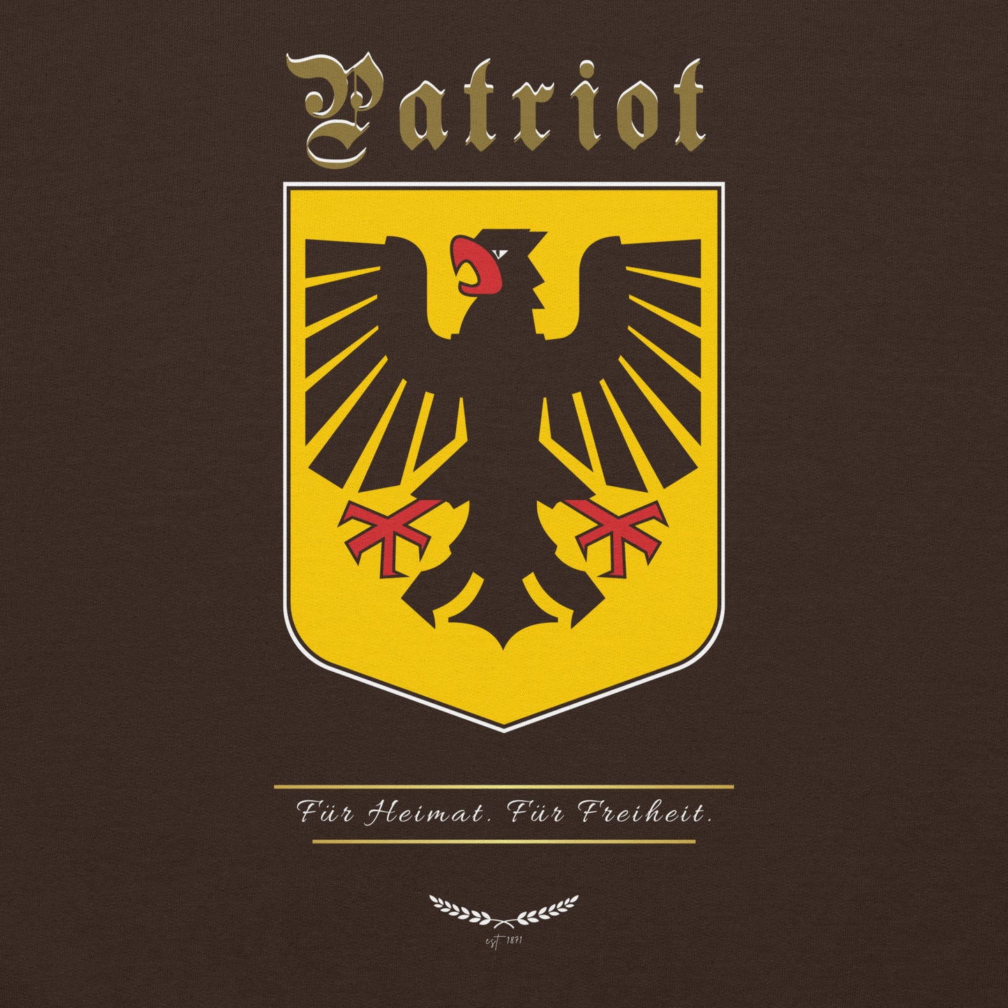 Patriot – Für Heimat. Für Freiheit. (Pullover)