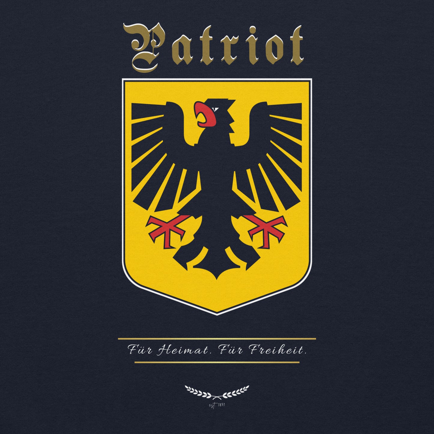 Patriot – Für Heimat. Für Freiheit. (Pullover)